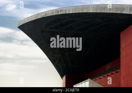 TURIN, ITALIEN - 11. DEZEMBER 2016 - die Palavela von Turin (Italien) am 11. dezember 2016. Palavela ist die Eiskunstlauf Arena für den Winter ol verwendet Stockfoto