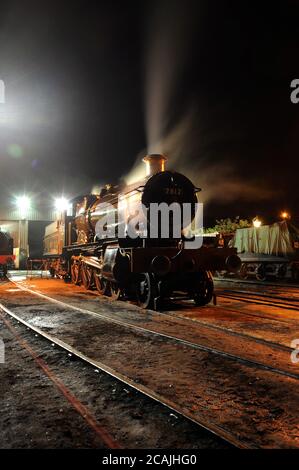 'Erlestoke Manor' auf Schuppen in Bridgnorth. Stockfoto