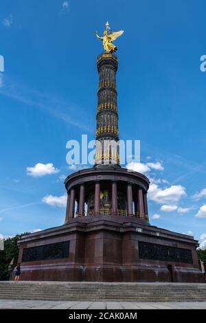 Siegessäule, Berlin, Deutschland Stockfoto