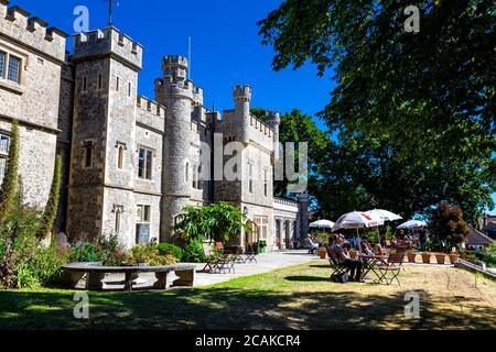 Außenansicht von Whitstable Castle, Whitstable, Kent, Großbritannien Stockfoto