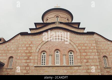 Kirche der Ikone unserer Lieben Frau von Kasan in St. George Kloster Mariä Himmelfahrt, Heilige Büsche Svjatyye Kustiki . Baschkortostan. Russland. Stockfoto