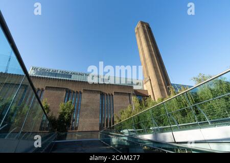 Tate Modern am Südufer, Bankside Stockfoto