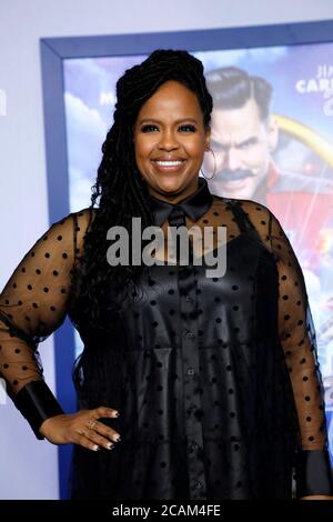 LOS ANGELES - FEB 12: Natasha Rothwell bei der 'Sonic the Hedgehog' Special Screening im Village Theater am 12. Februar 2020 in Westwood, CA Stockfoto