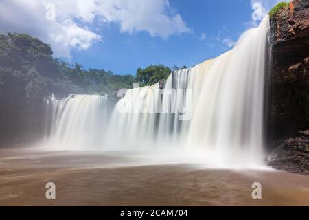 Sao Romao Wasserfall - Carolina, Maranhao, Brasilien Stockfoto