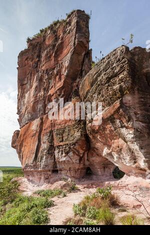 Pedra Furada (Holed Stone) - Jalapao - Tocantins - Brasilien Stockfoto