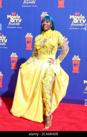 LOS ANGELES - JUN 15: Spice, Grace Latoya Hamilton bei den MTV Movie & TV Awards 2019 im Barker Hanger am 15. Juni 2019 in Santa Monica, CA Stockfoto