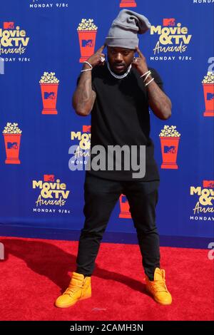 LOS ANGELES - JUN 15: Ray J Norwood bei den MTV Movie & TV Awards 2019 im Barker Hanger am 15. Juni 2019 in Santa Monica, CA Stockfoto