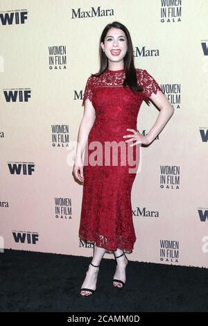 LOS ANGELES - JUN 12: Niki Koss bei der Women in Film Annual Gala 2019 im Beverly Hilton Hotel am 12. Juni 2019 in Beverly Hills, CA Stockfoto