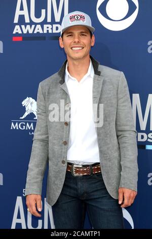 LAS VEGAS - APR 7: Granger Smith bei den 54. Academy of Country Music Awards in der MGM Grand Garden Arena am 7. April 2019 in Las Vegas, NV Stockfoto