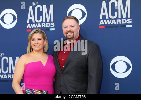 LAS VEGAS - APR 7: Gast, Josh Osbourne bei den 54. Academy of Country Music Awards in der MGM Grand Garden Arena am 7. April 2019 in Las Vegas, NV Stockfoto