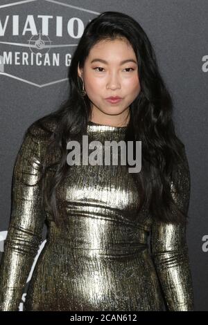 LOS ANGELES - 4. NOV: Awkwafina bei den Hollywood Film Awards 2018 im Beverly Hilton Hotel am 4. November 2018 in Beverly Hills, CA Stockfoto