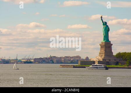 Estatua de la libertad New York Stockfoto