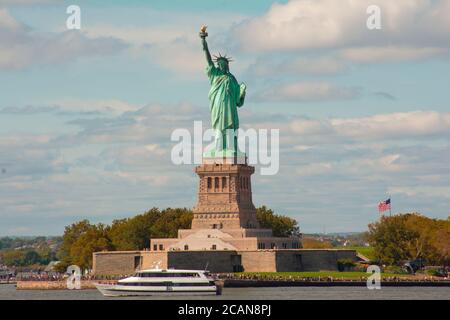 Estatua de la libertad New York Stockfoto