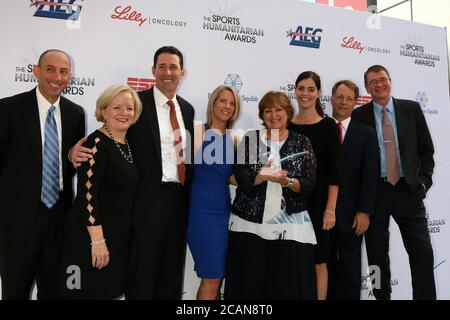 LOS ANGELES - JUL 17: Gäste bei den 4. Annual Sports Humanitarian Awards am Novo am 17. Juli 2018 in Los Angeles, CA Stockfoto