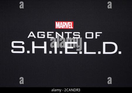 LOS ANGELES - FEB 24: Agenten der Schildatmosphäre bei 'Marvel's Agents of S.H.I.E.L.D.' 100th Episode Party im Ohm Nightclub am 24. Februar 2018 in Los Angeles, CA Stockfoto