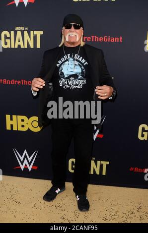 LOS ANGELES - FEB 29: Hulk Hogan beim 'Andre the Giant' HBO Premiere im Cinerama Dome am 29. Februar 2018 in Los Angeles, CA Stockfoto