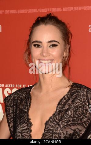 LOS ANGELES - SEP 12: Suki Waterhouse bei der 'Assassination Nation' Los Angeles Premiere im ArcLight Theater am 12. September 2018 in Los Angeles, CA Stockfoto