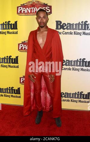 LOS ANGELES - SEP 13: Kalen Allen beim 'Beautiful - The Carole King Musical' Eröffnungsabend im Pantages Theater am 13. September 2018 in Los Angeles, CA Stockfoto