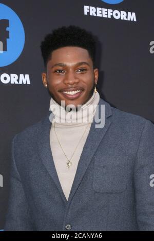 LOS ANGELES - JAN 18: Da'Vinchi beim Freeform Summit 2018 im NeueHouse am 18. Januar 2018 in Los Angeles, CA Stockfoto