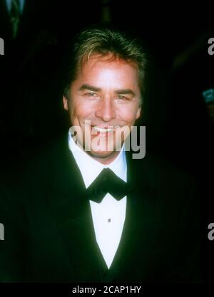 Universal City, California, USA 10. März 1996 Darsteller Don Johnson nimmt am 10. März 1996 an den 22. Annual People's Choice Awards in den Universal Studios in Universal City, Kalifornien, USA Teil. Foto von Barry King/Alamy Stockfoto Stockfoto