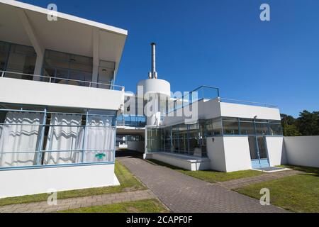 Niederländisches Sanatorium 'Zonnestraal', moderne historische Architektur in den Niederlanden Stockfoto