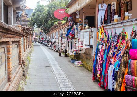 Ubud Street Szene in Bali Indonesien Stockfoto