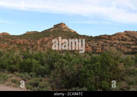 Blick auf die Berge im Dinosaur National Park, Utah USA von Joe C. Stockfoto