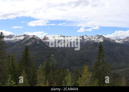 Rocky Mountains in Spring von Joe C. Stockfoto