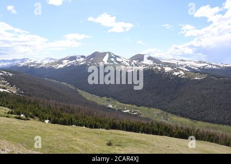 Rocky Mountains in Spring von Joe C. Stockfoto