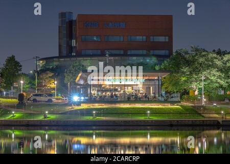 Toyama, Japan - Mai, 2019 : Starbucks Kaffee im Toyama Stockfoto