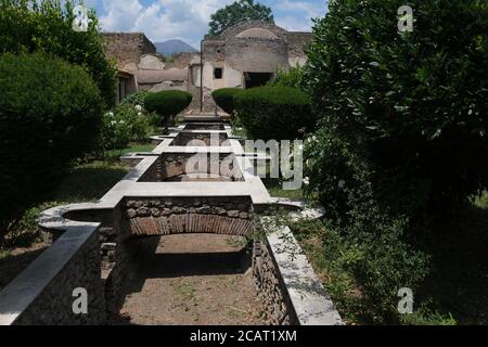 Pompeji Casa della Venere in Conchiglia Stockfoto