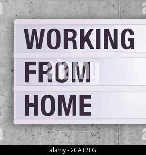 Social Media Sign Square Bleiben Sie Sicher Covid-19 Stock Vektor