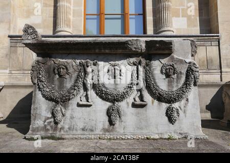 Sarkophag in Istanbul Archäologische Museen, Istanbul Stadt, Türkei Stockfoto