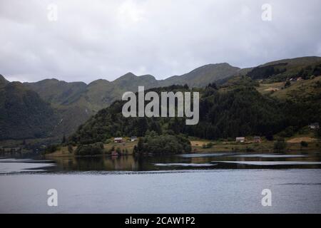 Norwegen Urlaubsziel, Stad, Natur, norwegische Natur, Stockfoto