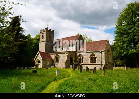 St. Mary Magdalene Church, Great Hampden, Buckinghamshire, Großbritannien Stockfoto