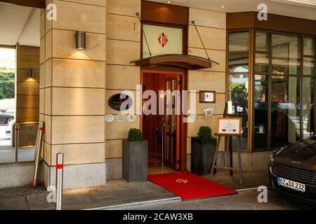 Berlin, Deutschland. August 2020. Außenansicht des Berlin Capital Clubs. Quelle: Gerald Matzka/dpa-Zentralbild/ZB/dpa/Alamy Live News Stockfoto