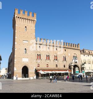 Ferrara, Italien. August 2020. Stockfoto