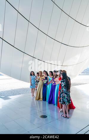 Zaha Hadid Architect Building, Heydar Aliyev Centre, Baku City, Aserbaidschan, Naher Osten Stockfoto