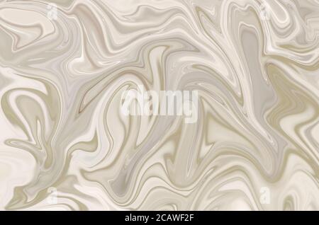 Seidiger Hintergrund mit weichen Texturen in cremiger Farbe Stockfoto