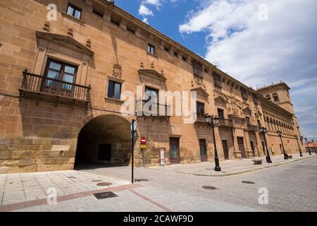 Palast von los Condes de Gómara in Soria, Spanien Stockfoto