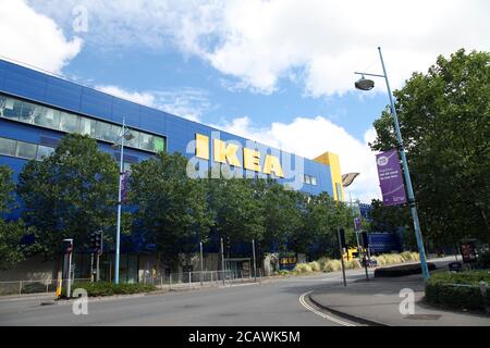 IKEA Superstore, Southampton, England, Großbritannien, August 2020 Stockfoto