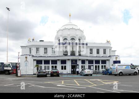 Kuti's Brasserie Indian Restaurant, Town Quay, Southampton, England, Großbritannien, August 2020 Stockfoto