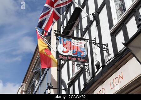 The Red Lion Public House Pub, High Street, Southampton, England, Großbritannien, August 2020 Stockfoto