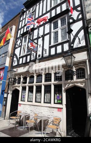 The Red Lion Public House Pub, High Street, Southampton, England, Großbritannien, August 2020 Stockfoto