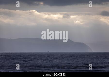 Blick von Llantwit Major der Glamorgan Heritage Coast, Glamorgan, Wales, Großbritannien Stockfoto