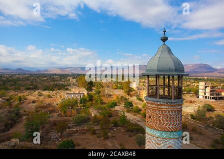 Moschee in Agdam, Berg-Karabach Stockfoto