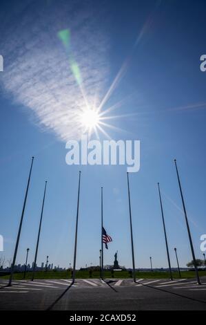 South Lawn, Liberty State Park. Jersey City, New Jersey Stockfoto