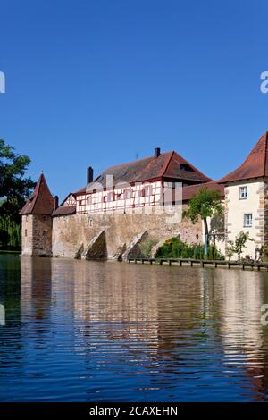 Geographie / Reisen, Deutschland, Bayern, Weissenburg, Stadtmauer von Weissenburg, Mittelfranken, Frankon, Additional-Rights-Clearance-Info-not-available Stockfoto