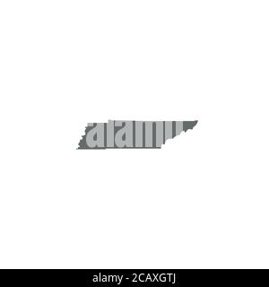 Tennessee Map Logo / Icon Design Stock Vektor