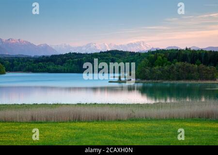 Geographie / Reisen, Deutschland, Bayern, Iffeldorf, nach Osterseen, Iffeldorf, Oberbayern, zusätzliche-Rights-Clearance-Info-Not-available Stockfoto